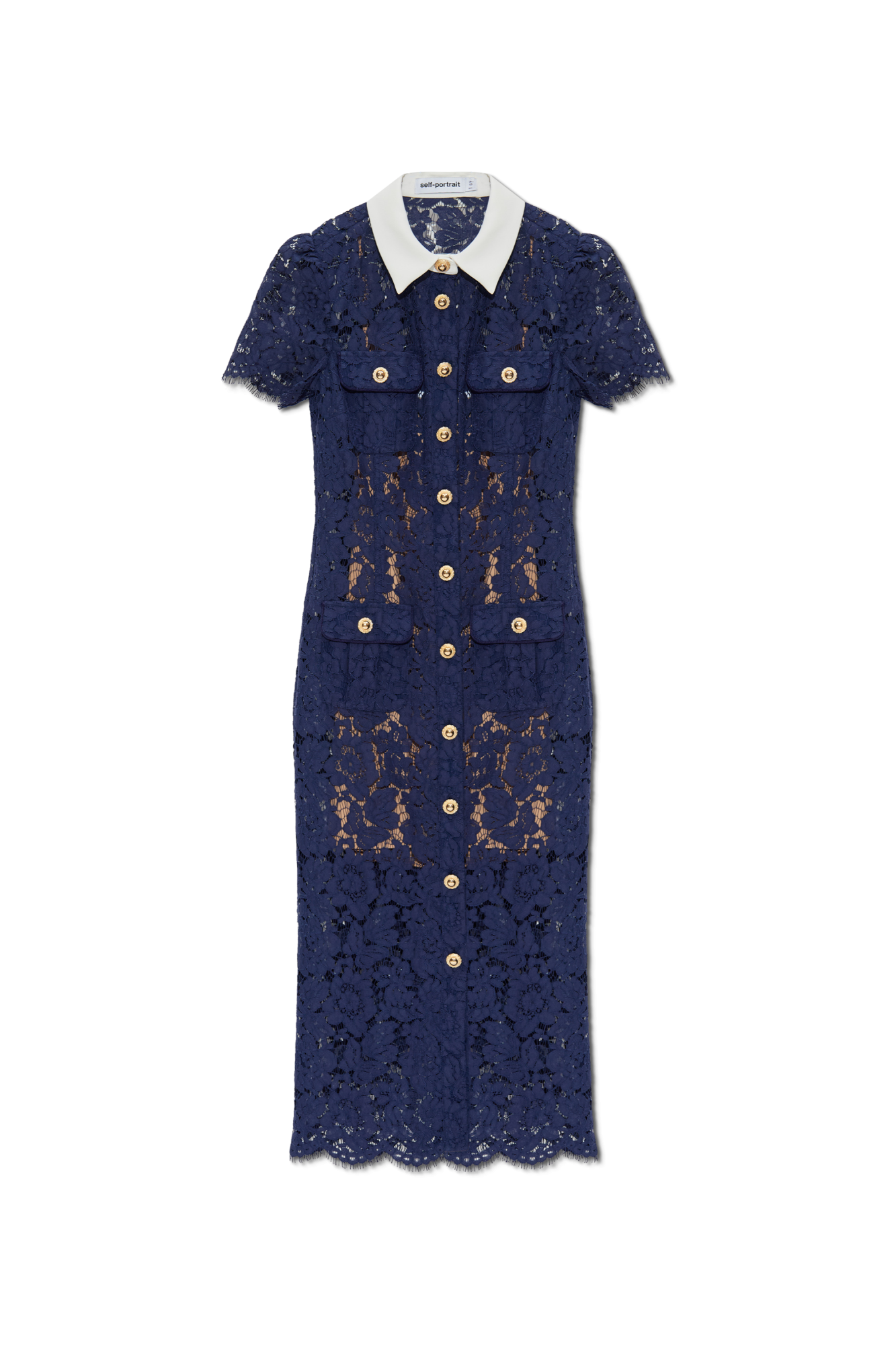 Self-Portrait Lace dress with pockets | Women's Clothing